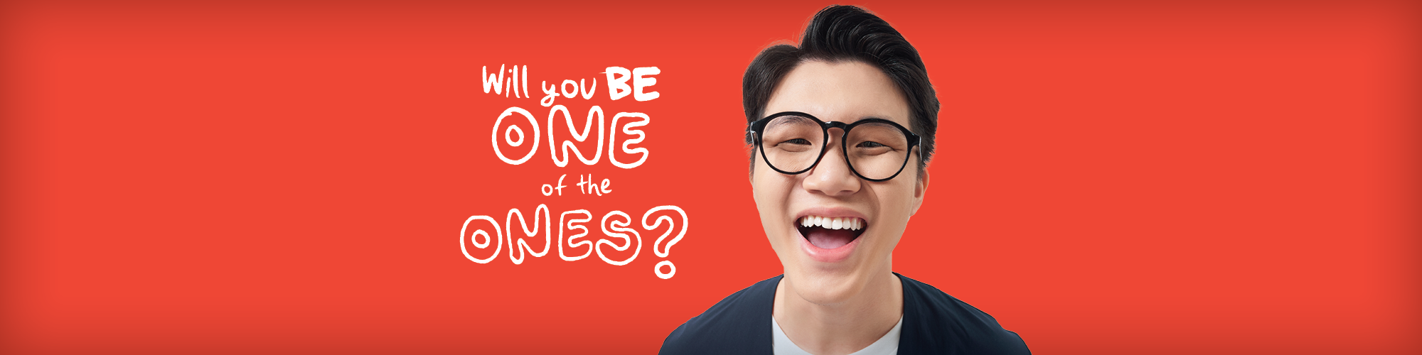 Be-the-one-hero banner