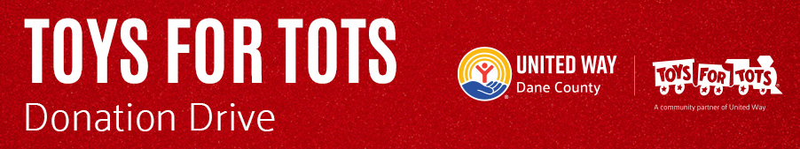 Toys for Tots Donation Drive graphic